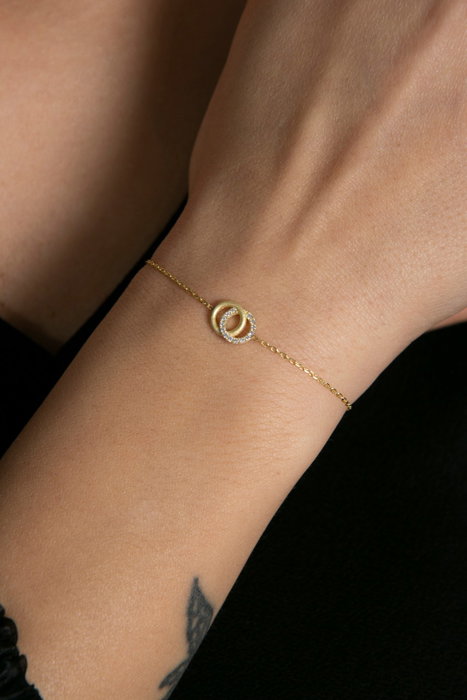 Heliophilia Silver Pulsera de Plata de Ley 925 Dorada con Refuerzo de Rodio Heliophilia Silver Pulsera de Plata de Ley 925 Dorada con Refuerzo de Rodio